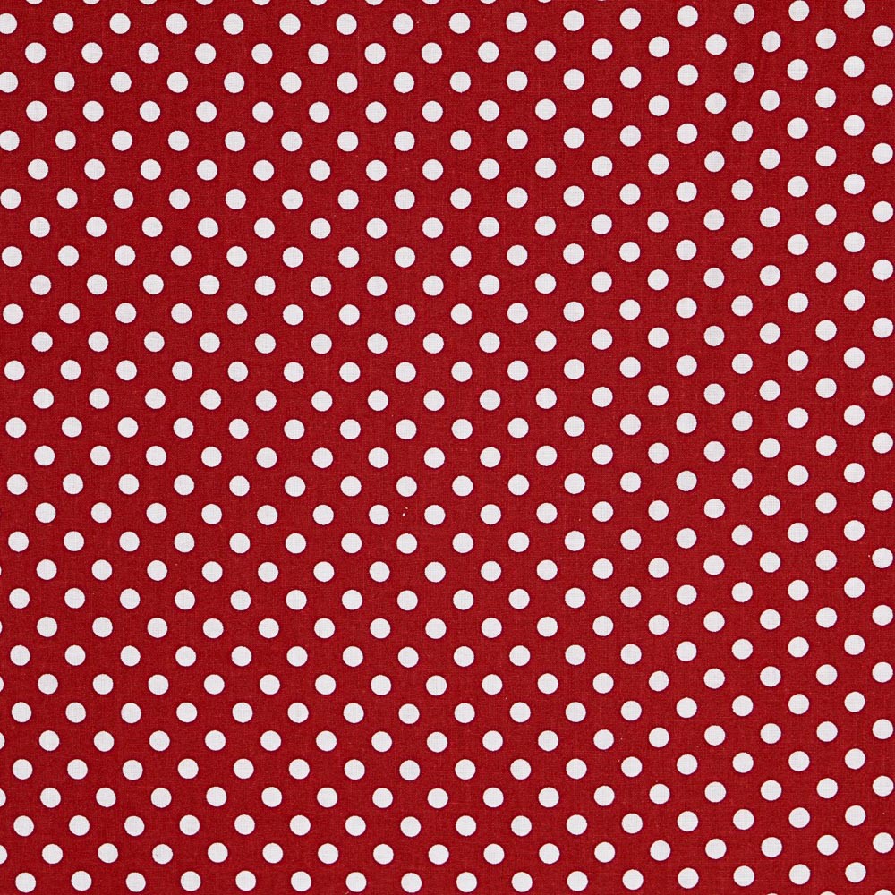 Patchwork Lunares Rojo 5mm - Ribes y Casals