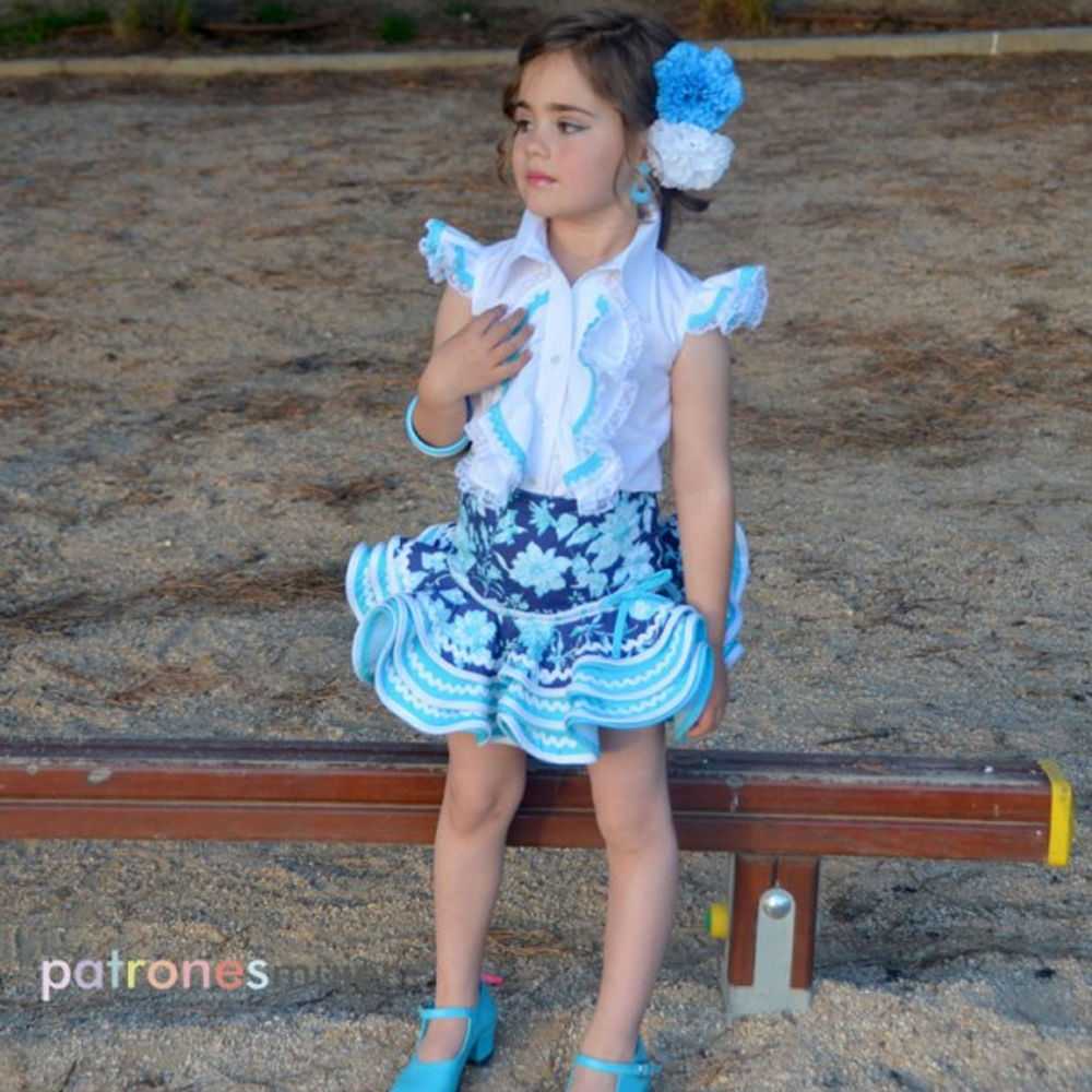 Patrón Conjunto Flamenco Infantil - Ribes y Casals