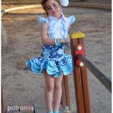 Patrón Conjunto Flamenco Infantil - Ribes y Casals