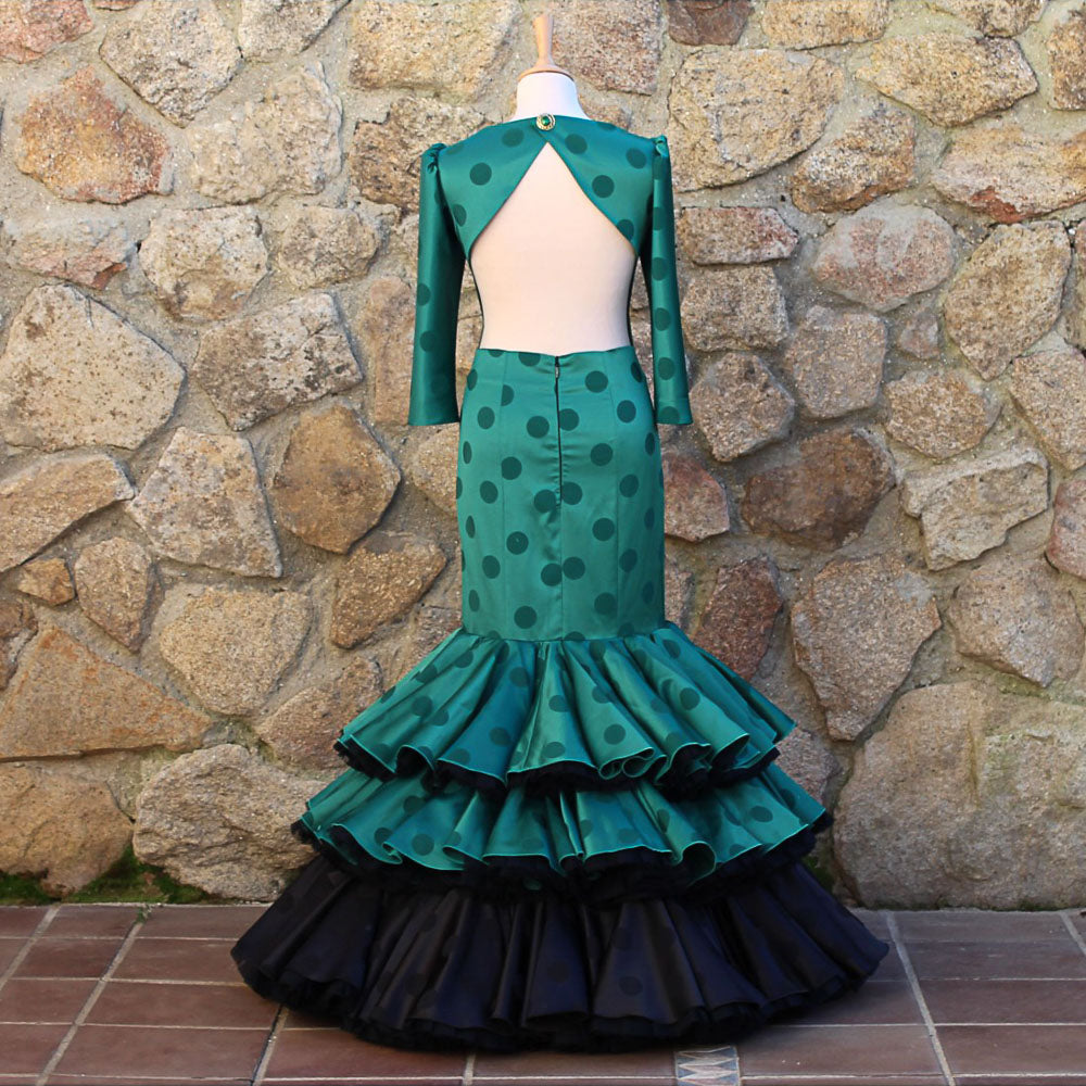 Patrón Flamenca Adulto con Tres Volantes - Ribes y Casals