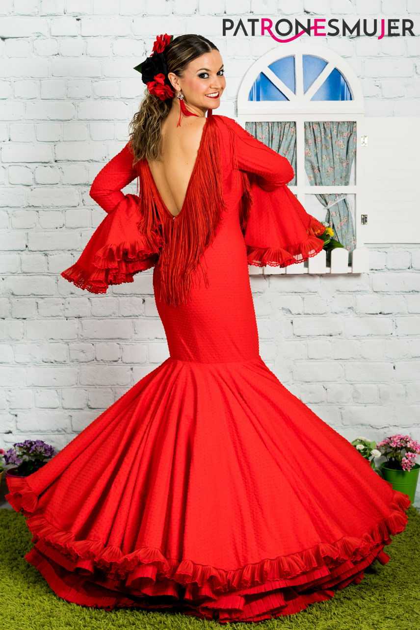 Patrón Flamenca Adulto Clavel - Ribes y Casals