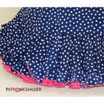 Patrón Flamenca de Nejas de Vuelo - Ribes y Casals