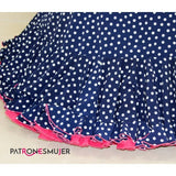 Patrón Flamenca de Nejas de Vuelo - Ribes y Casals