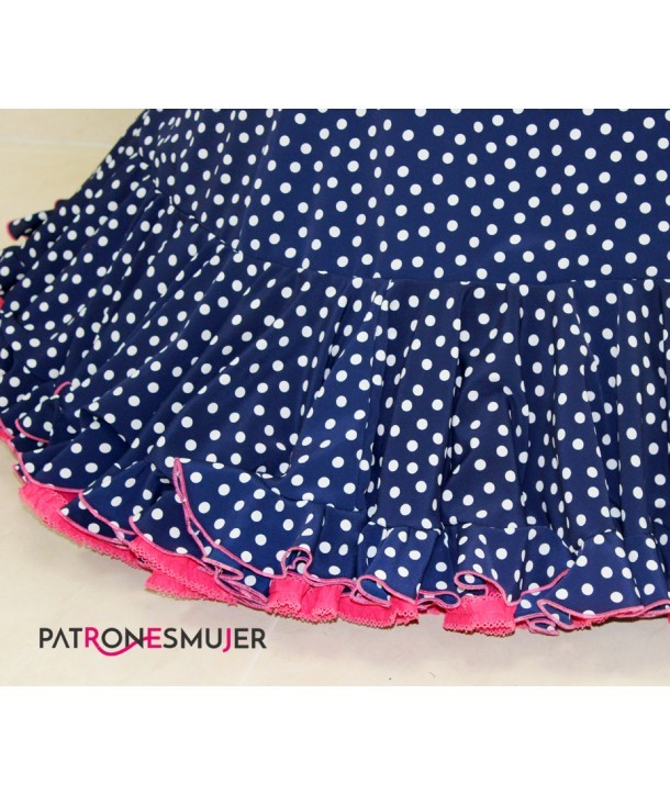 Patrón Flamenca de Nejas de Vuelo - Ribes y Casals