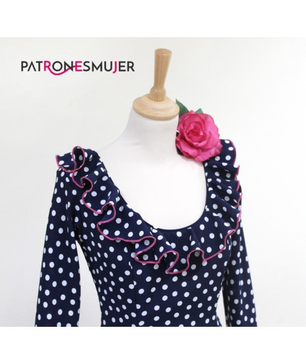 Patrón Flamenca de Nejas de Vuelo - Ribes y Casals