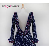 Patrón Flamenca de Nejas de Vuelo - Ribes y Casals