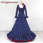 Patrón Flamenca de Nejas de Vuelo - Ribes y Casals