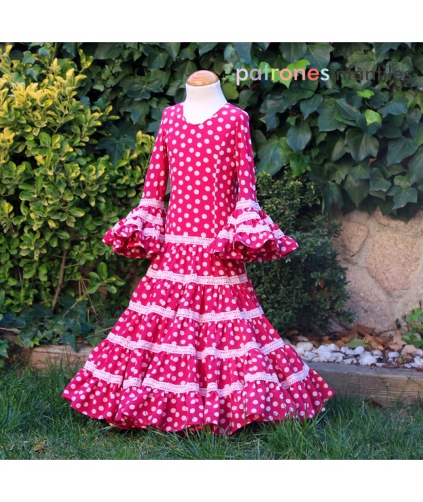 Patrón Flamenca Infantil Canastero - Ribes y Casals