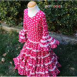 Patrón Flamenca Infantil Canastero - Ribes y Casals