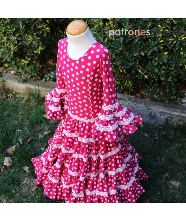 Patrón Flamenca Infantil Canastero - Ribes y Casals