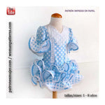 Patrón Flamenca Infantil Corto - Ribes y Casals