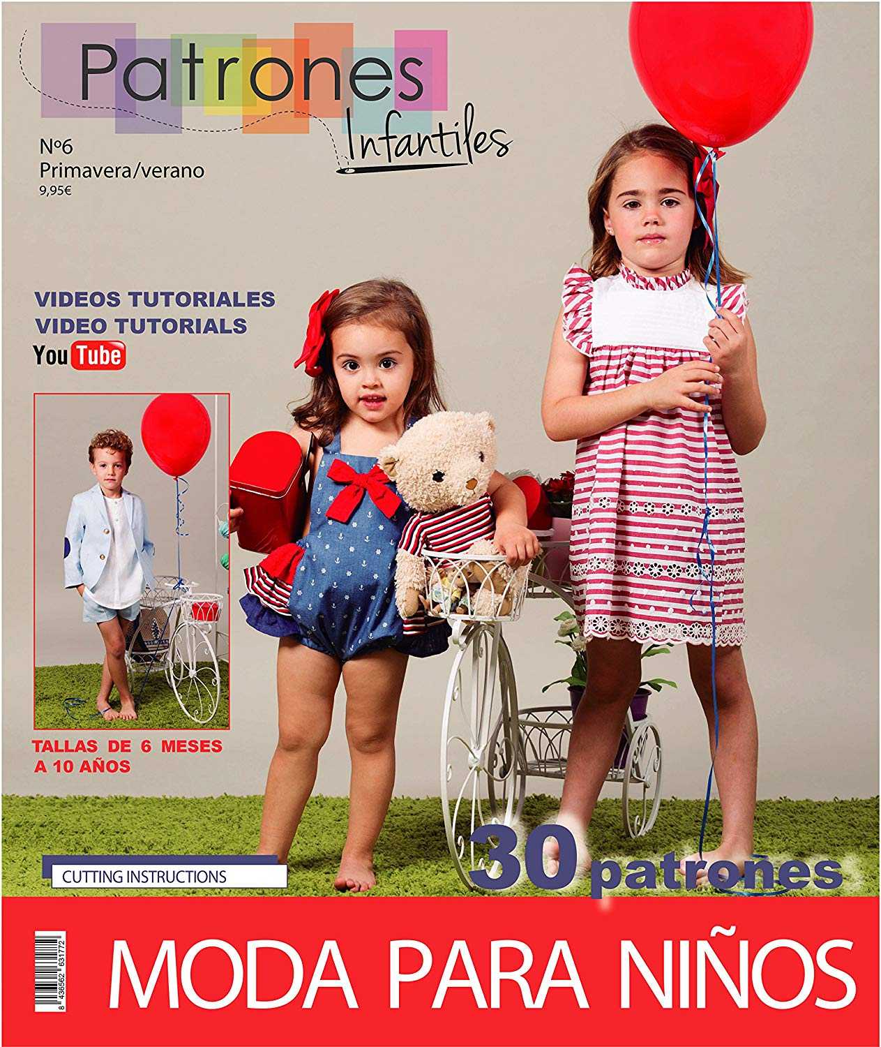 Patrones Moda Infantil Nº 6 - Ribes y Casals