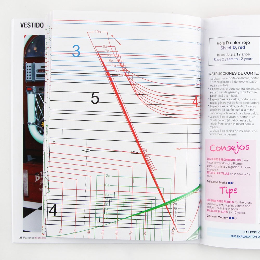 Patrones Moda Infantil Nº12 - Ribes y Casals