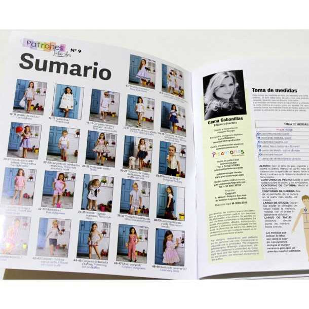 Patrones Moda Infantil Nº9 - Ribes y Casals