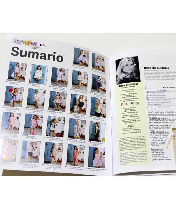 Patrones Moda Infantil Nº9 - Ribes y Casals