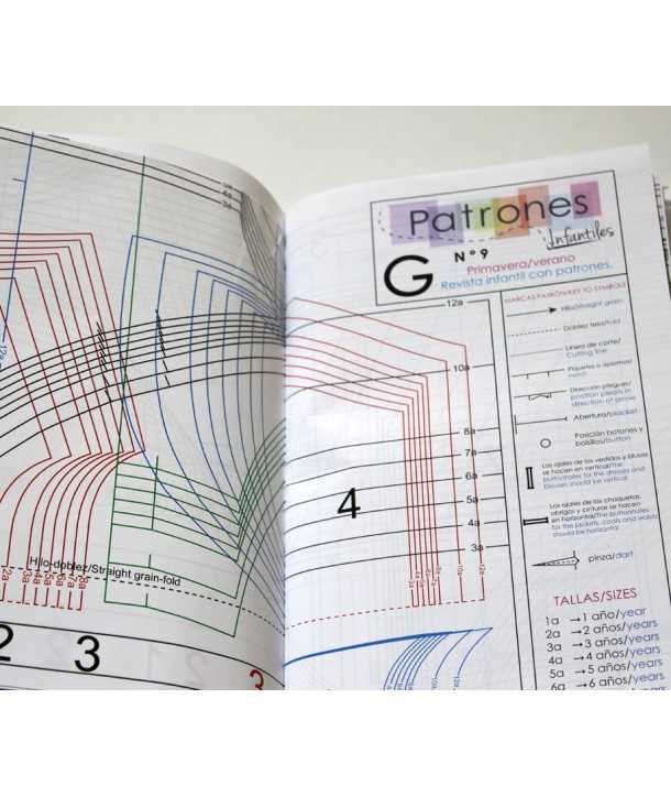 Patrones Moda Infantil Nº9 - Ribes y Casals