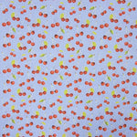 Patchwork Algodón Cereza Azul Claro - Ribes y Casals