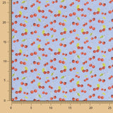 Patchwork Algodón Cereza Azul Claro - Ribes y Casals