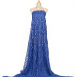 Retal Pedrería Tul Janine Azulón 55x130cm - Ribes y Casals