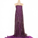 Pedrería Tul Janine Borgoña - Ribes y Casals