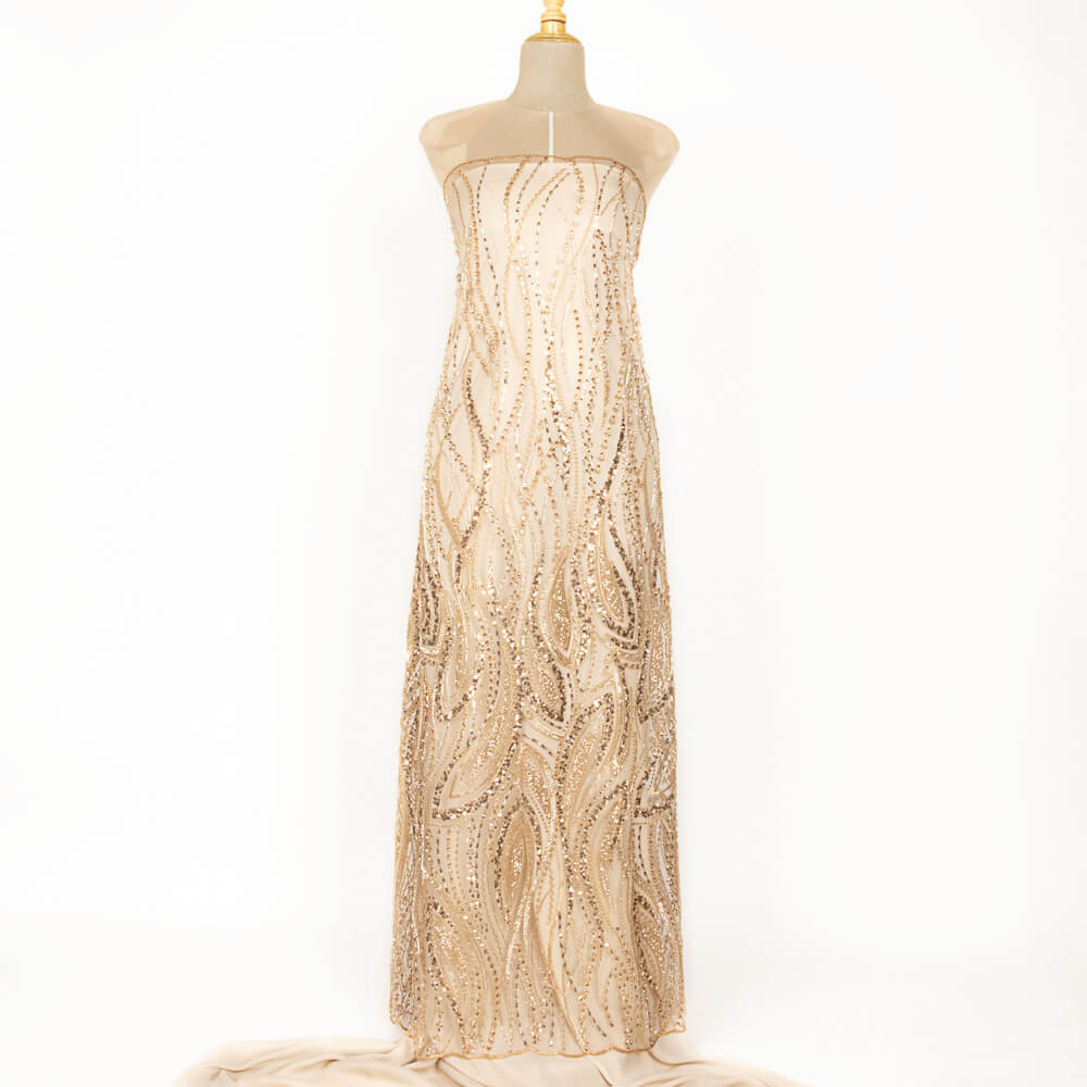 Pedrería Tul Janine Nude - Ribes y Casals