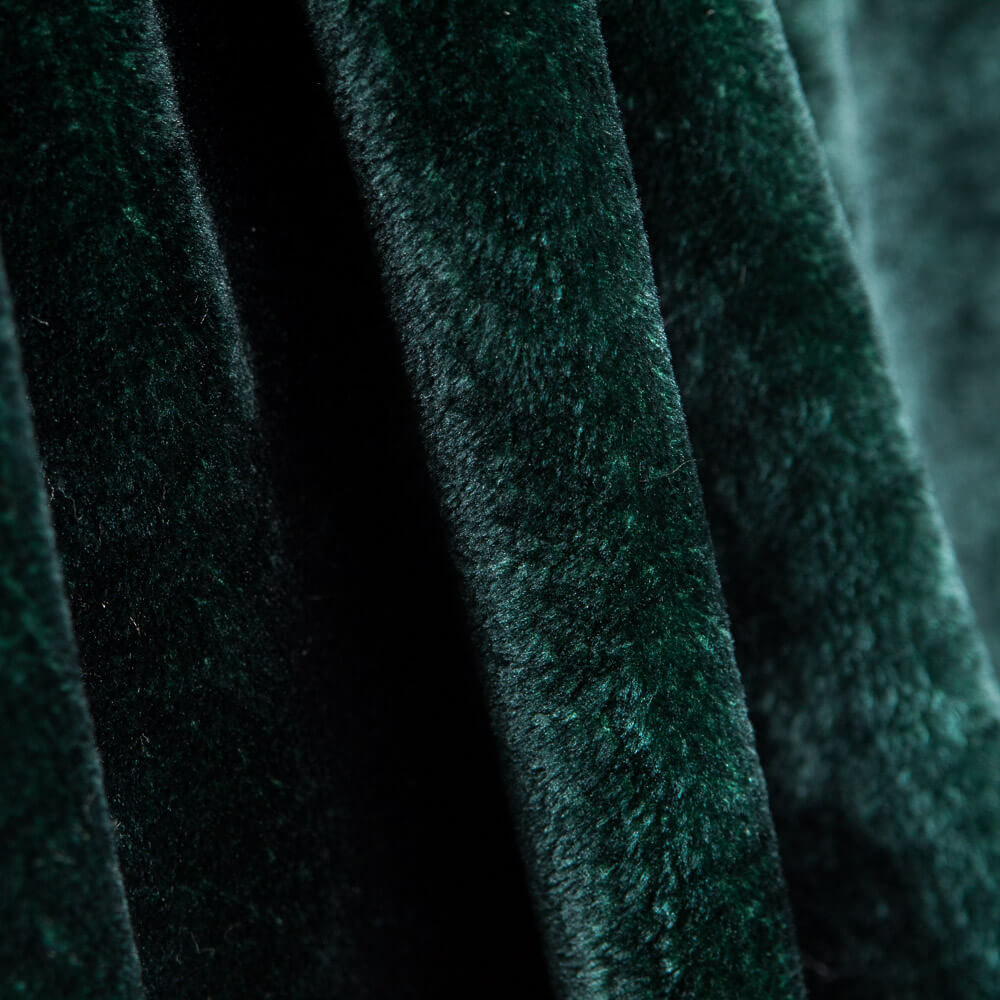 Pelo Corto Brillante Verde Botella - Ribes y Casals