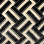 Pelo Estampado Rayas Zigzag - Ribes y Casals