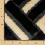 Pelo Estampado Rayas Zigzag - Ribes y Casals