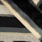 Pelo Estampado Rayas Zigzag - Ribes y Casals