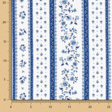 Percal Algodón Provenzal Azul - Ribes y Casals