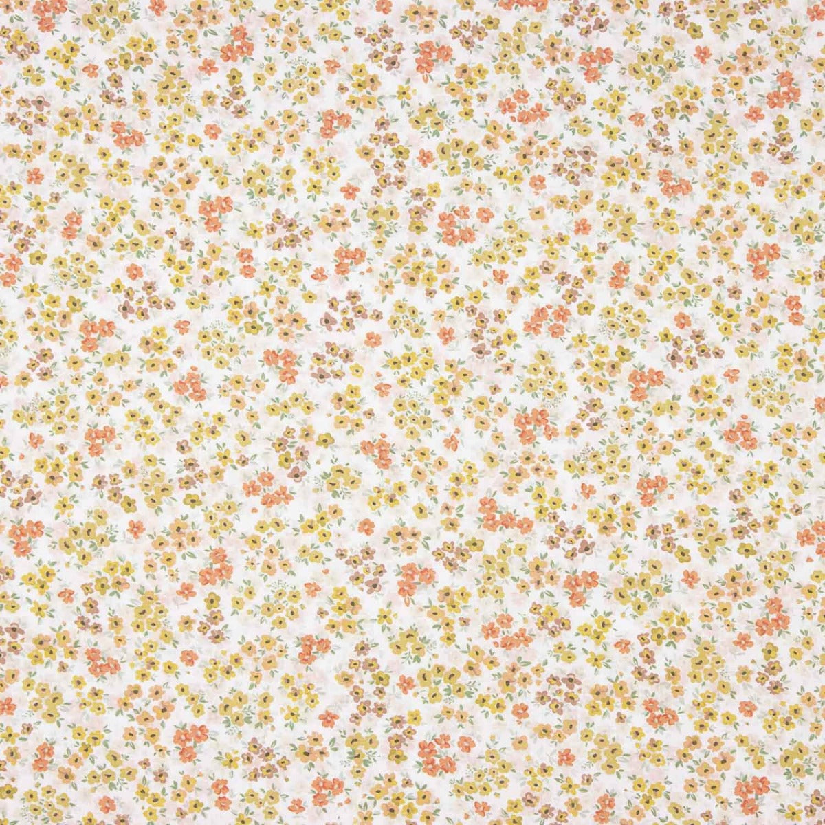 Percal Estampado Floral Cálido - Ribes y Casals