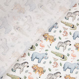 Percal Estampado Safari Salvaje Multicolor - Ribes y Casals