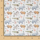 Percal Estampado Safari Salvaje Multicolor - Ribes y Casals