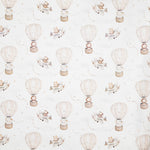 Percal Estampado Pequeños Aviadores Beige - Ribes y Casals