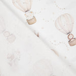 Percal Estampado Pequeños Aviadores Beige - Ribes y Casals