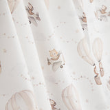 Percal Estampado Pequeños Aviadores Beige - Ribes y Casals