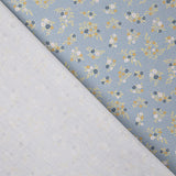 Percal Estampado Dulce Pradera Azul - Ribes y Casals
