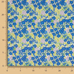 Percal Estampado Jardín Azul Klein - Ribes y Casals