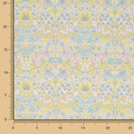 Percal Estampado Jardín de Versalles Amarillo Pastel - Ribes y Casals