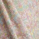Percal Estampado Jardín de Versalles Rosa Pastel - Ribes y Casals