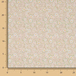 Percal Estampado Margaritas de Primavera Beige - Ribes y Casals