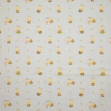Percal Estampado Abejitas Dulces Beige - Ribes y Casals