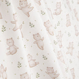 Percal Estampado Ositos del Bosque Beige - Ribes y Casals