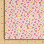 Percal Estampado Primavera Fucsia - Ribes y Casals
