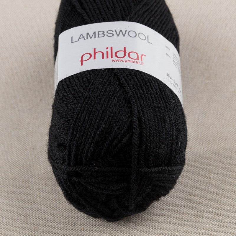 Phildar Lambswool Negro - Ribes y Casals