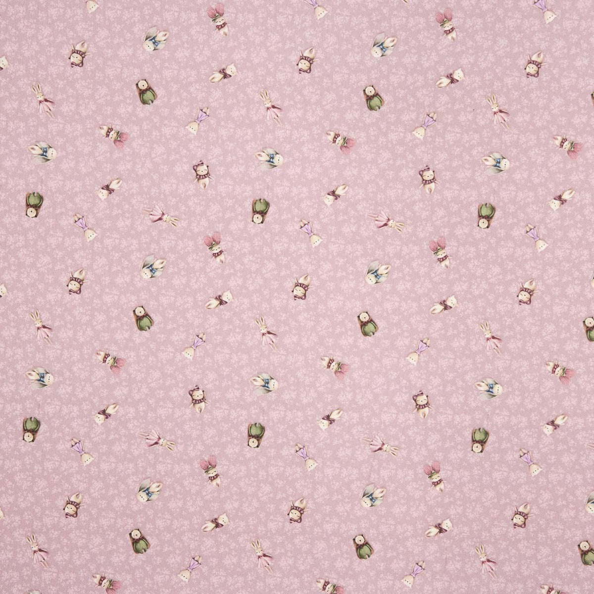 Piqué Algodón Animals Morado - Ribes y Casals