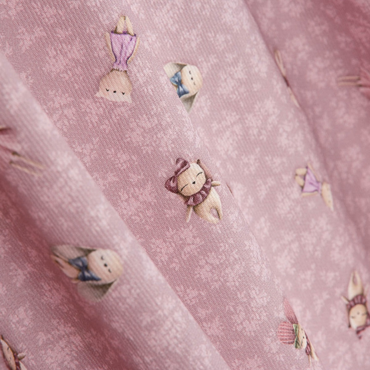 Piqué Algodón Animals Morado - Ribes y Casals