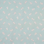 Piqué Algodón Conejitos Verde Suave - Ribes y Casals