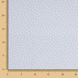 Piqué Algodón Corazones Azul - Ribes y Casals