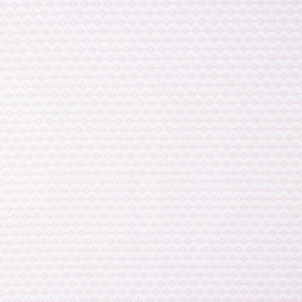 Piqué Ondas Bordado Rosa - Ribes y Casals
